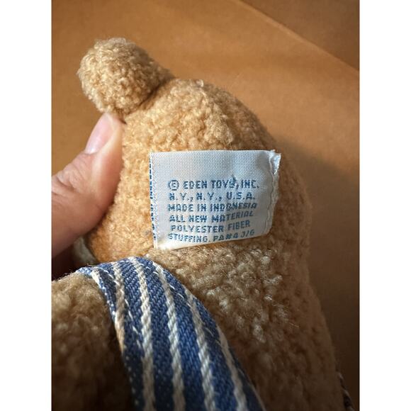 Vintage Eden Oshkosh Teddy Bear - Picture 4 of 4